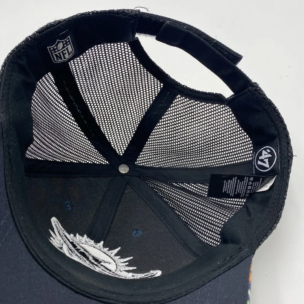Miami‎ Dolphins Youth Hat Hawiian 47 Brand SnapBack Trucker Cleaned Floral